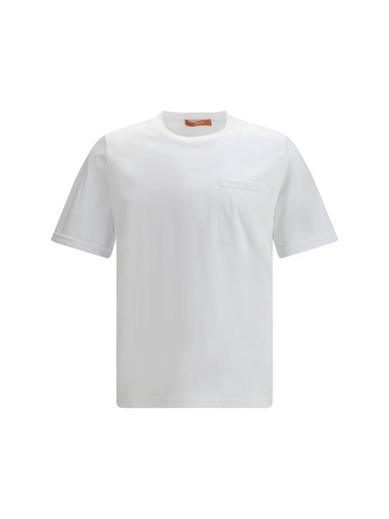 26SS 크루나 반팔 티셔츠 SM04SANTORINI1721 101 WHITE