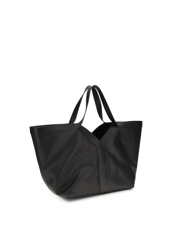 26SS 생로랑 그레인드 레더 Y 토트백 817602AAEB3 1000 BLACK - SAINT LAURENT