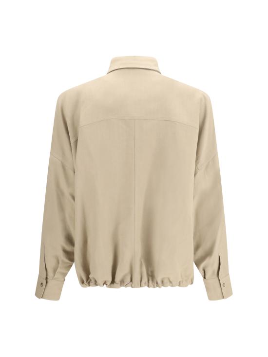 26SS 브루넬로 쿠치넬리 셔츠 MH126NE416 C9195 BEIGE - BRUNELLO CUCINELLI