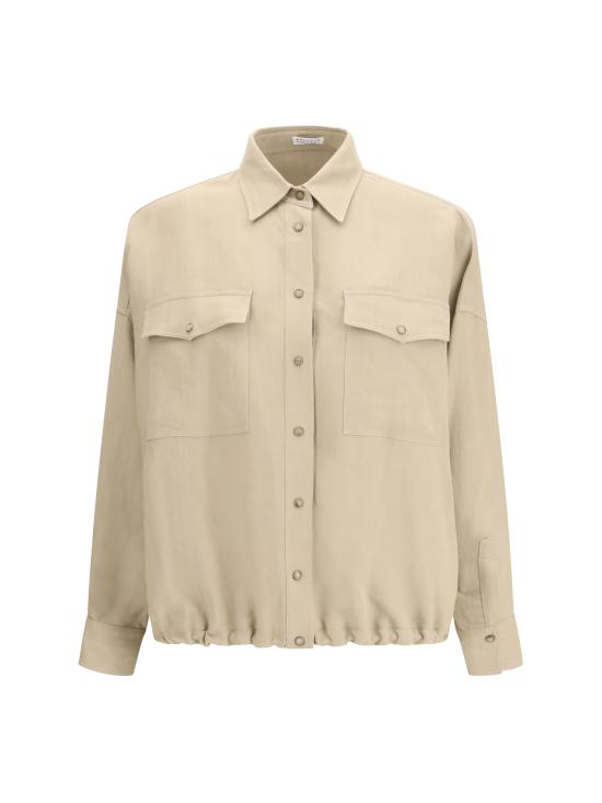 26SS 브루넬로 쿠치넬리 셔츠 MH126NE416 C9195 BEIGE