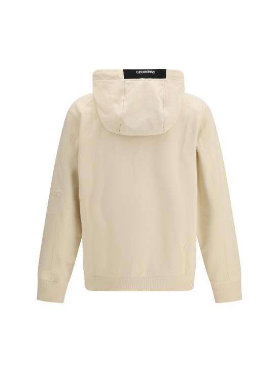 26SS 씨피 컴퍼니 후드 티셔츠 20CMSS714A005086W 114 BEIGE - C.P. COMPANY