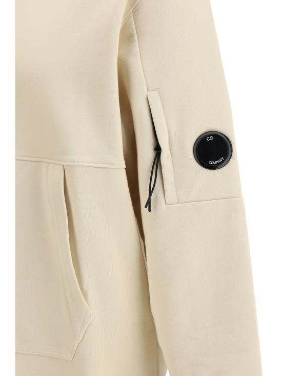 26SS 씨피 컴퍼니 후드 티셔츠 20CMSS714A005086W 114 BEIGE - C.P. COMPANY