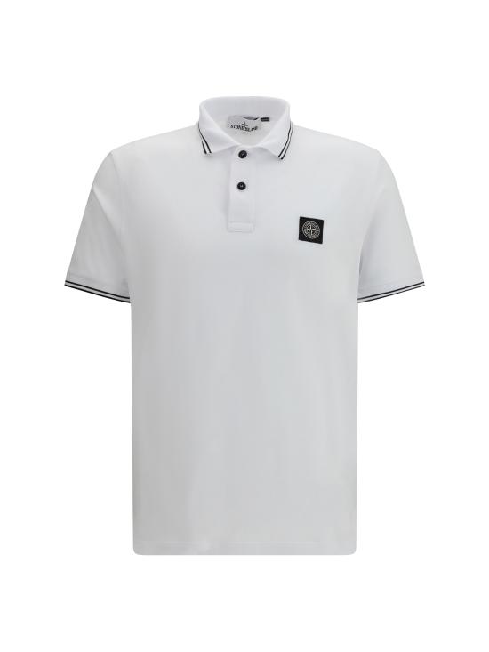 26SS 스톤 아일랜드 폴로 티셔츠 L1S152200010S0018 V1001 WHITE