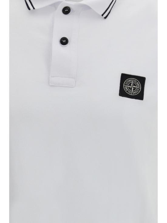 26SS 스톤 아일랜드 폴로 티셔츠 L1S152200010S0018 V1001 WHITE - STONE ISLAND