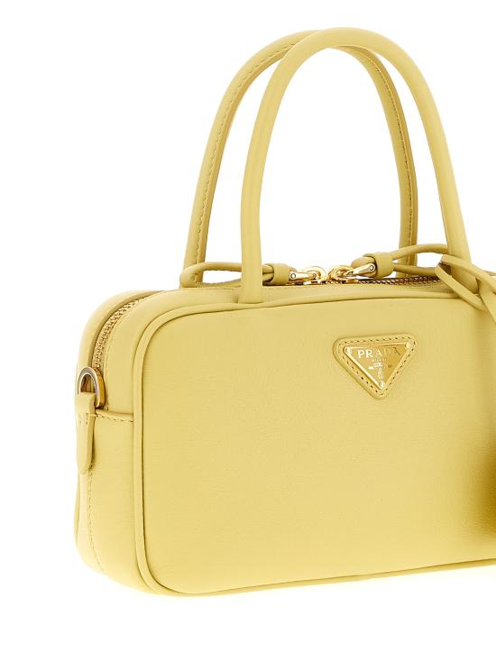 25FW 프라다 토트백 1BB152VOOO2CYSF0032 Yellow - PRADA