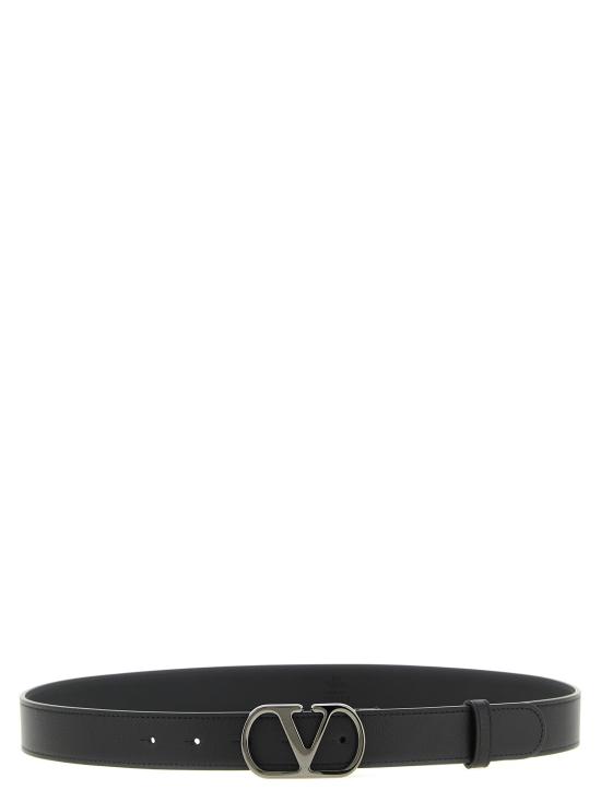 26SS 발렌티노 가라바니 가죽 벨트 Y2T0SM3BQT0NO Black