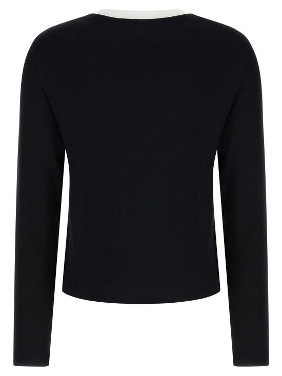 26SS 베르사체 긴팔 티셔츠 10228871A166852B020 Black - VERSACE