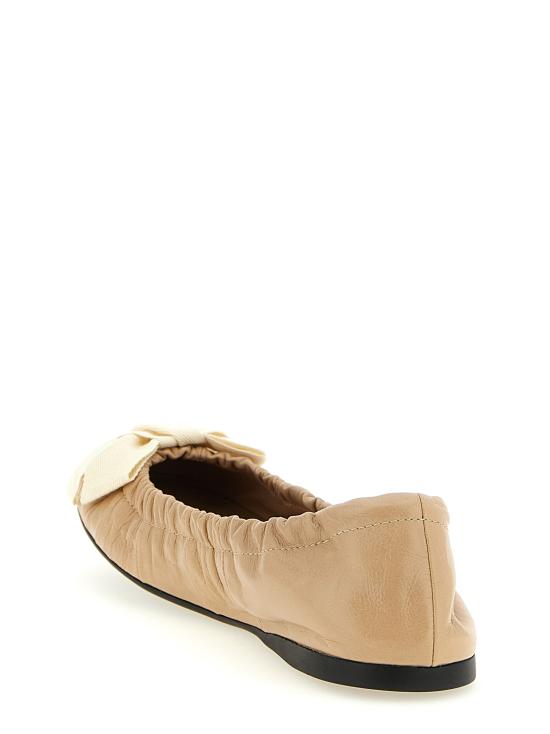 26SS 프라다 플랫 슈즈 1F322OF005ZJBF0036 Beige - PRADA