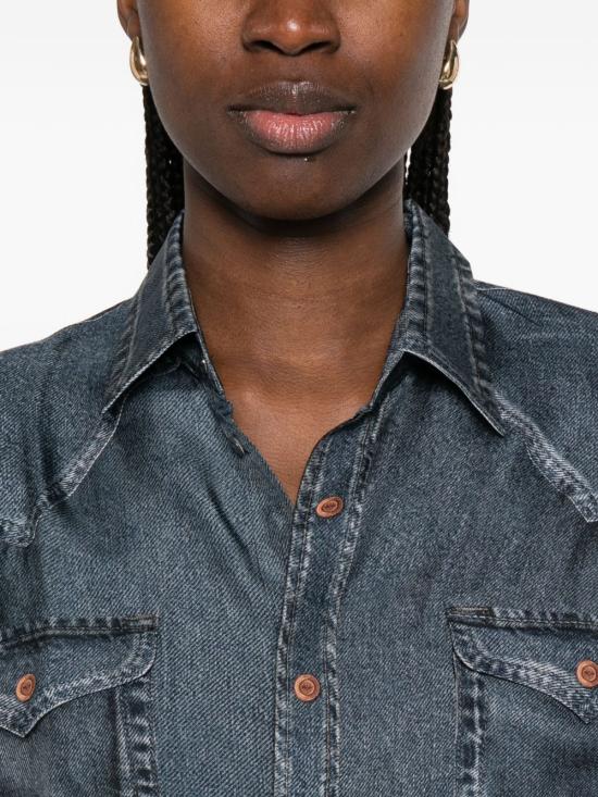 26SS 피에르루이마샤 셔츠 ALOE S CML12657 101516081 Blue - PIERRE LOUIS MASCIA