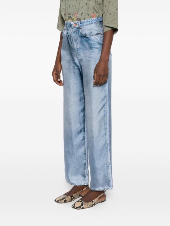 26SS 피에르루이마샤 스트레이트 팬츠 ALOE S PT12566 102515240 Clear Blue - PIERRE LOUIS MASCIA