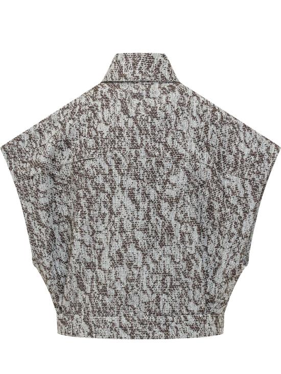 26SS 이로 셔츠 26SWP100ESTEL BRO4026S MIXED BROWN - IRO