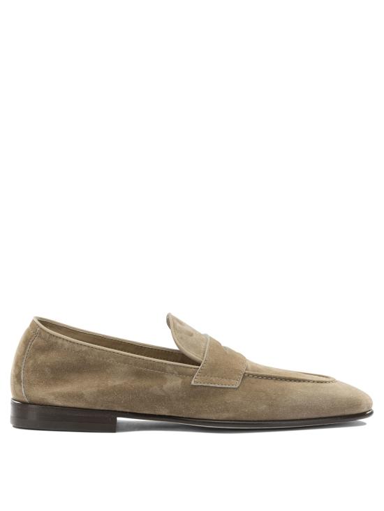26SS 브루넬로 쿠치넬리 스웨이드 소프트 페니로퍼 MZUCAHG730C2767 Beige