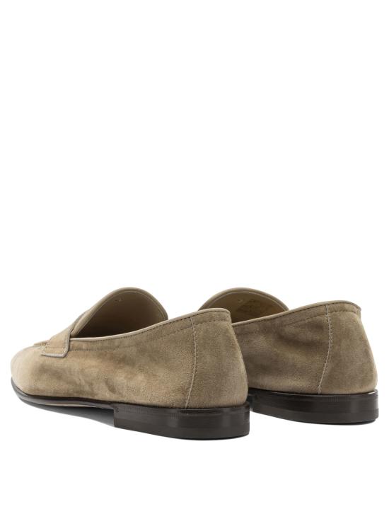 26SS 브루넬로 쿠치넬리 스웨이드 소프트 페니로퍼 MZUCAHG730C2767 Beige - BRUNELLO CUCINELLI