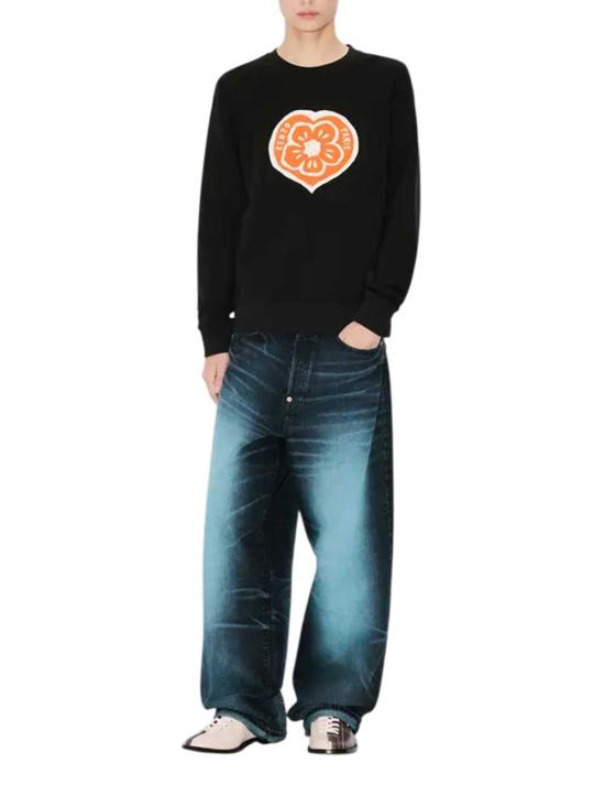 26SS 겐조 후드 티셔츠 FG55SW2044MJ 99J BLACK - KENZO