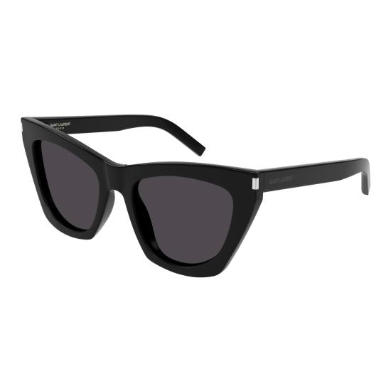 25FW 생로랑 선글라스 SL 214 KATE 001 BLACK BLACK GREY