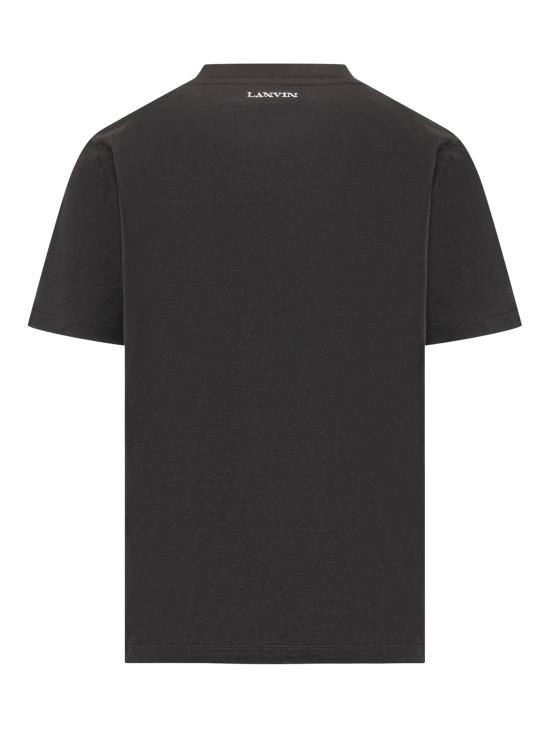 26SS 랑방 반팔 티셔츠 RMTS0012J312P26 10 BLACK - LANVIN