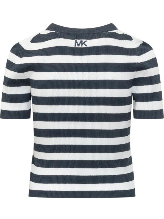 26SS 마이클 코어스 스웨터 MR661ENKLS 409 MIDNIGHT BLUE - MICHAEL KORS