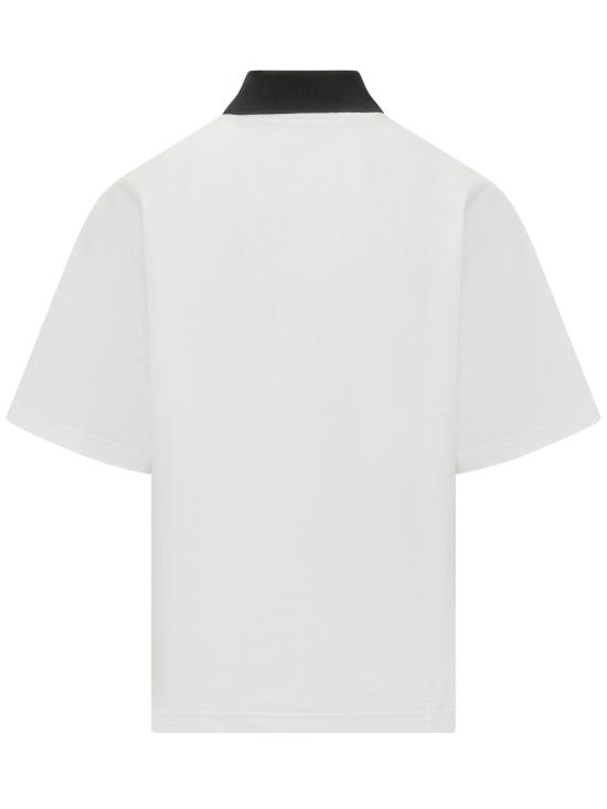 26SS 랑방 폴로 티셔츠 RMPL0007J042P26 00 WHITE - LANVIN