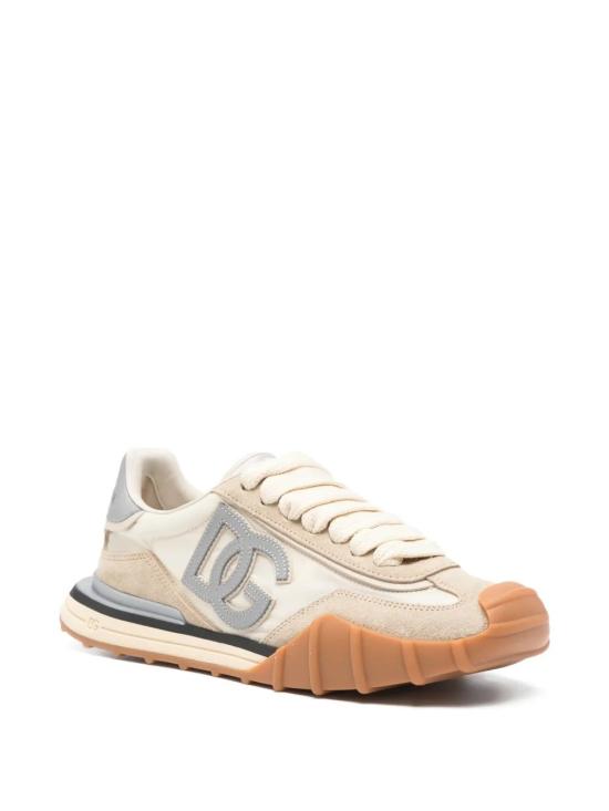 26SS 돌체앤가바나 DG 애슬레틱 패브릭 스니커즈 CK2384 A6H638J031 Beige - DOLCE & GABBANA