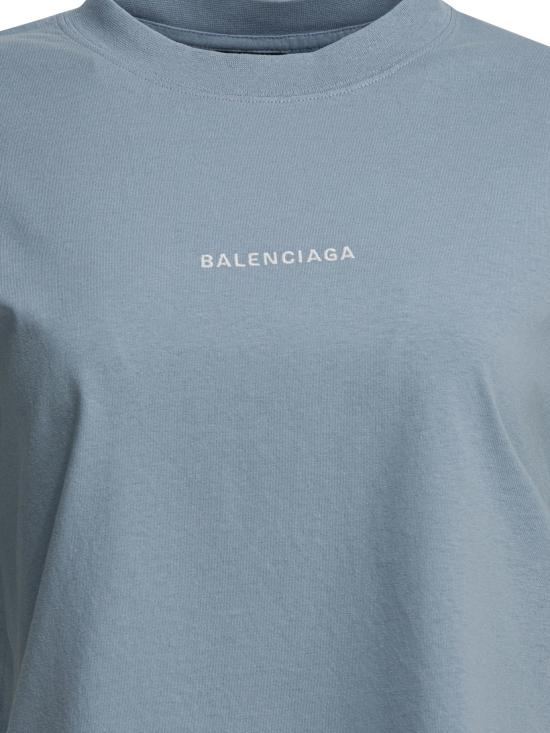 26SS 발렌시아가 백 미디엄 핏 티셔츠 850990TTVJ14773 - BALENCIAGA