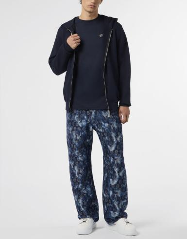 26SS 필립 플레인 긴팔 티셔츠 MJB3928 PTE180N 24 Blue - PHILIPP PLEIN