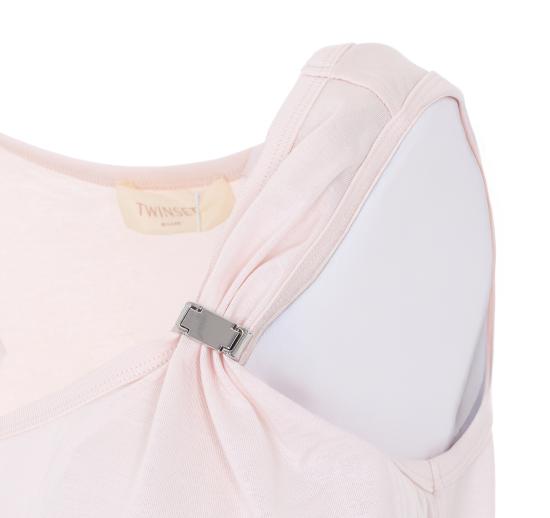 26SS 트윈셋 긴팔 티셔츠 261TE2101 00570 Pink - TWINSET