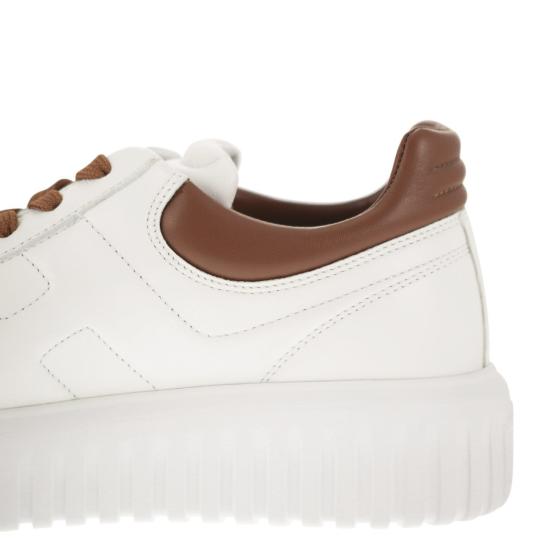 26SS 호간 H 스트라이프 스니커즈 HXM6450FC60LE9 LEATHER - HOGAN