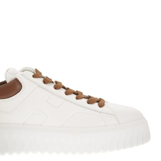 26SS 호간 H 스트라이프 스니커즈 HXM6450FC60LE9 LEATHER - HOGAN