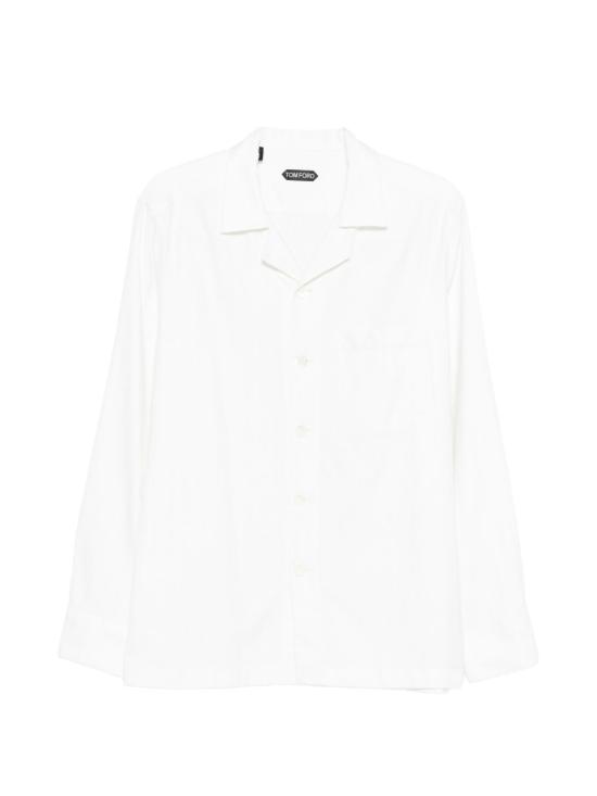 26SS 톰포드 긴팔 셔츠 HXH011FMC292 WAA Optical white
