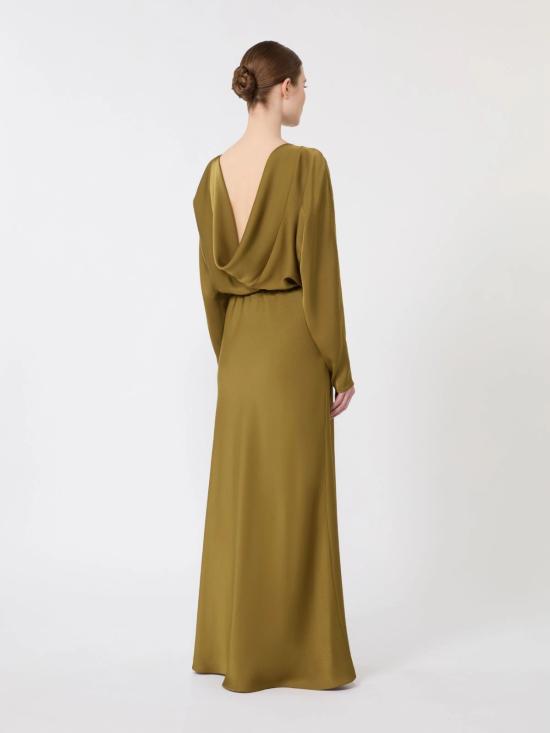 26SS 막스마라 스튜디오 미디 원피스 2616221043600 002 Green - MAX MARA STUDIO