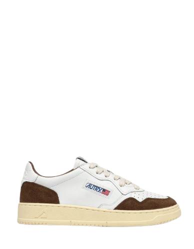  오트리 메달리스트 로우 스니커즈 AULM FT05WHITE TUND