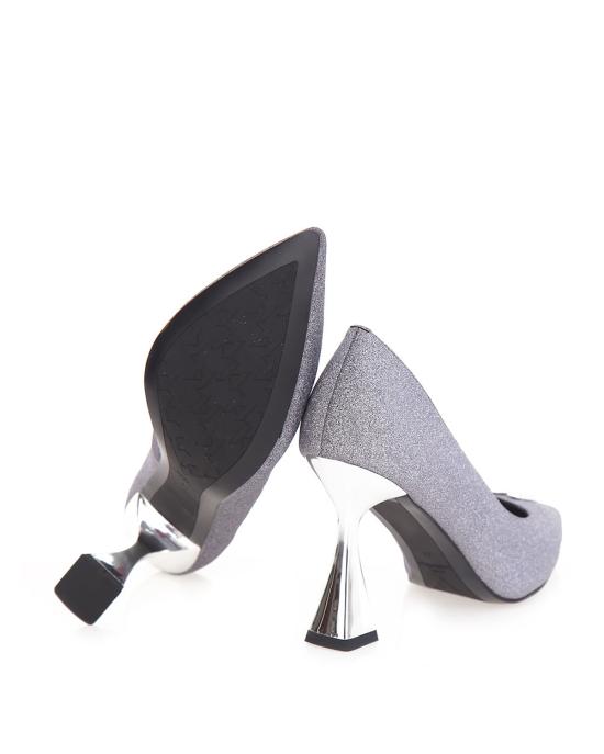  칼라거펠트 힐/펌프스 KL32013 G55 glitter ARGENTO - KARL LAGERFELD