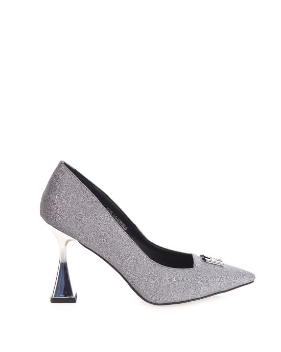  칼라거펠트 힐/펌프스 KL32013 G55 glitter ARGENTO