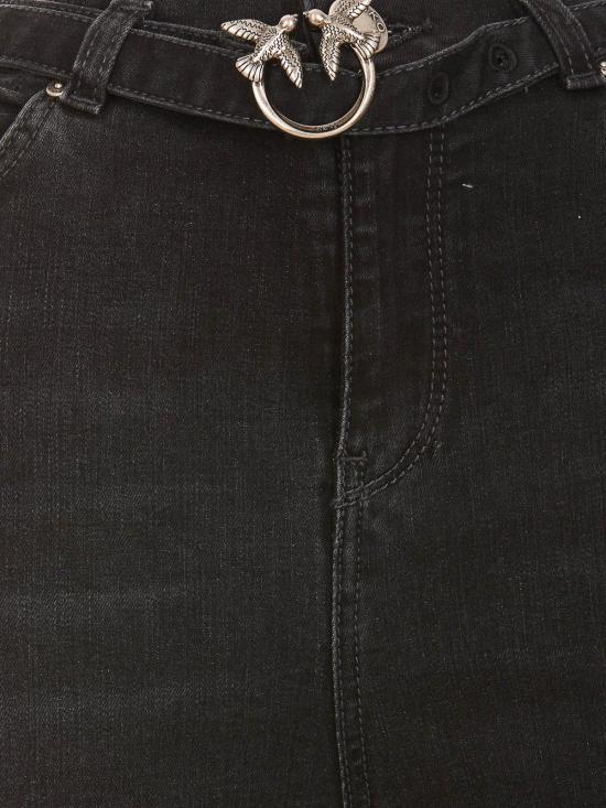  핑코 스트레이트 팬츠 1J10YUY78PZ99 Black - PINKO