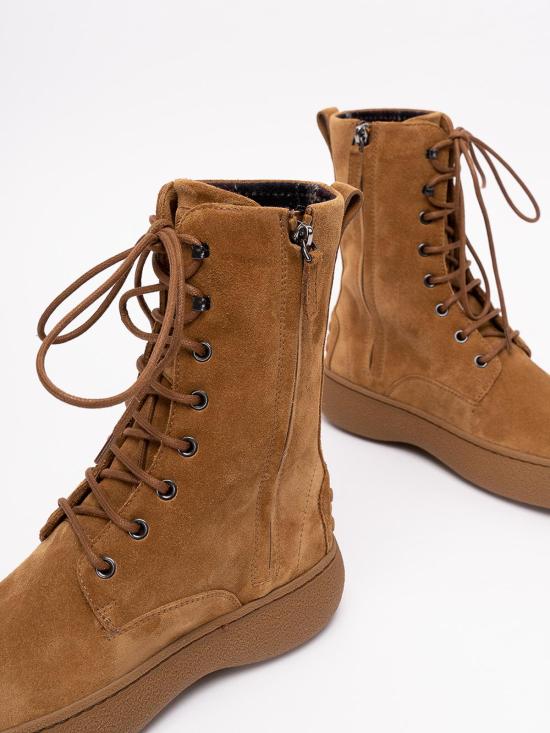  토즈 부츠 XXW09J0GN215CFS816 Camel - TODS