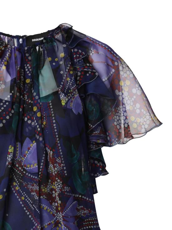 디스퀘어드2 미디 스커트 S72CV0338S76473001S Multicolour - DSQUARED2