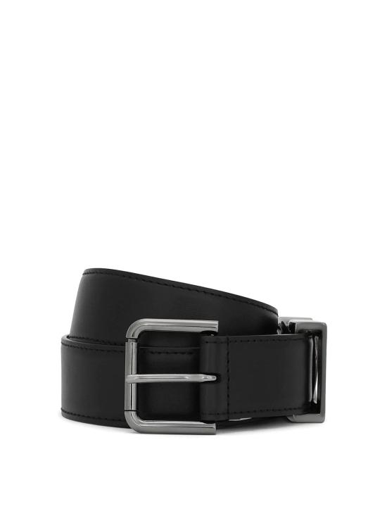  돌체앤가바나 가죽 벨트 BC4776AW57680999 Black