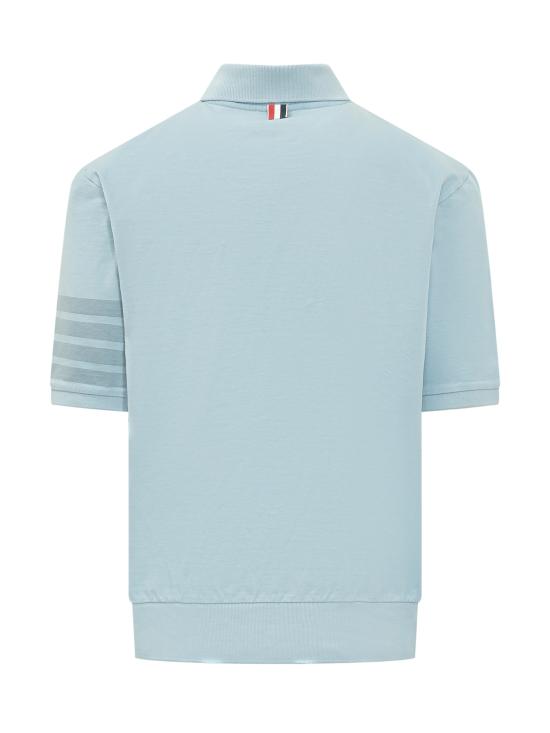 26SS 톰브라운 폴로 티셔츠 MJP236AJ0253 480 LIGHT BLUE - THOM BROWNE