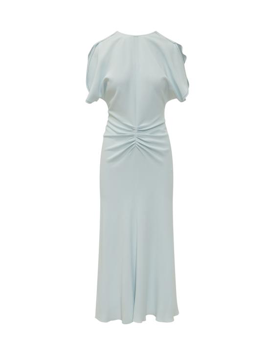 26SS 빅토리아 베컴 롱 원피스 1126WDR005227A 9636 GLACIAL BLUE