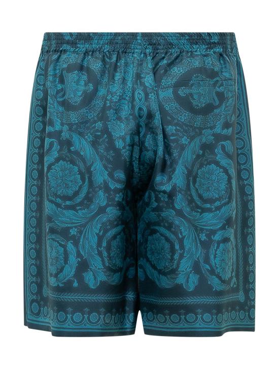 26SS 베르사체 숏팬츠 10024761A13557 5UH90 PETROL BLUE TONAL - VERSACE