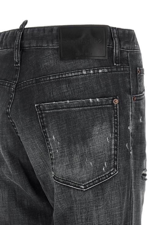 26SS 디스퀘어드2 데님 팬츠 S74LB1910S30357 900 Black - DSQUARED2