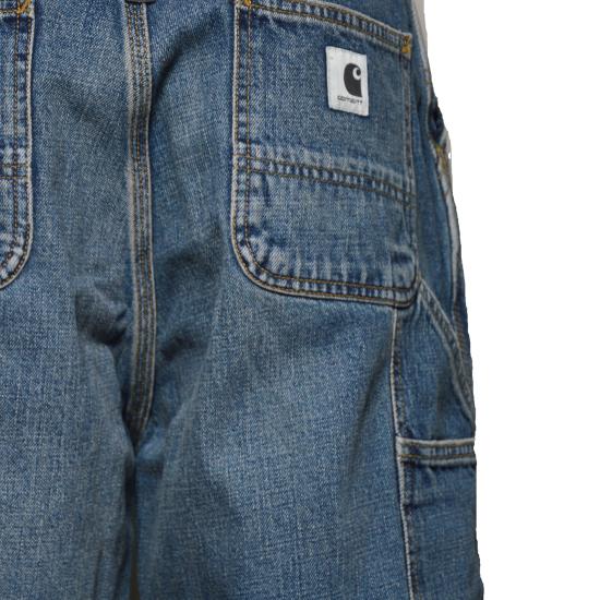 26SS 칼하트 WIP 브랜돈 싱글 니 팬츠 I034225 014L Blu scuro - CARHARTT WIP