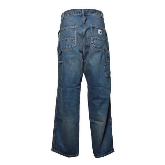 26SS 칼하트 WIP 브랜돈 싱글 니 팬츠 I034225 014L Blu scuro - CARHARTT WIP