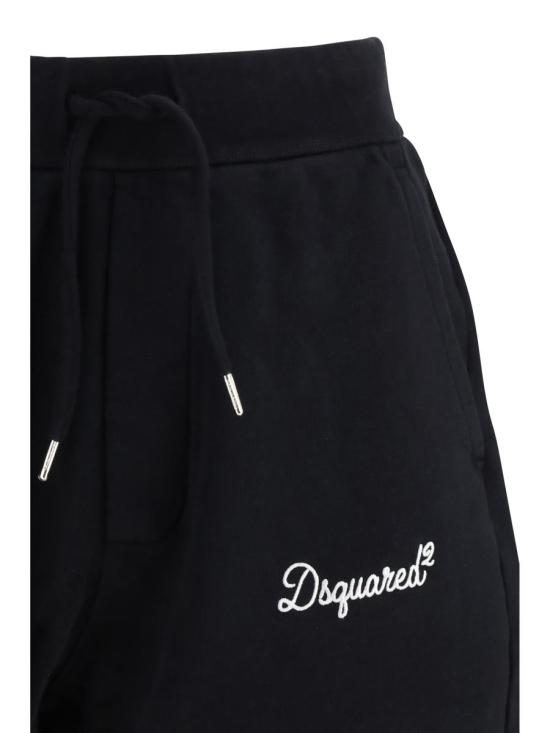 26SS 디스퀘어드2 숏팬츠 S74MU0969D25029 900 Black - DSQUARED2