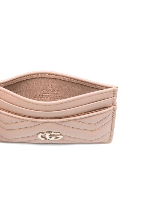 26SS 구찌 명함지갑 443127AAFAX5753 PINK BEIGE DOM - GUCCI
