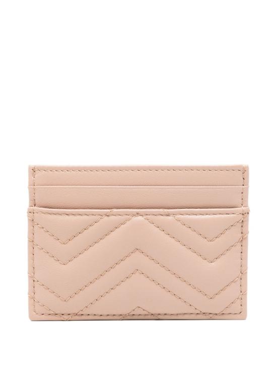 26SS 구찌 명함지갑 443127AAFAX5753 PINK BEIGE DOM - GUCCI