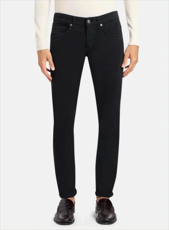 25FW 돈답 데님 팬츠 UP232 BSE037U 999 Black - DONDUP