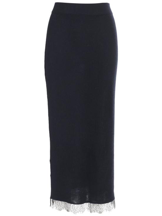 26SS 아치4 롱 스커트 KNSK253533 Blue