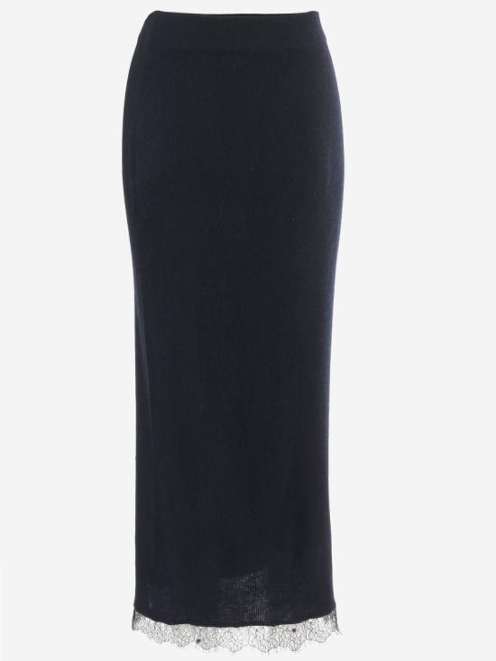 26SS 아치4 롱 스커트 KNSK253533 Blue - ARCH4