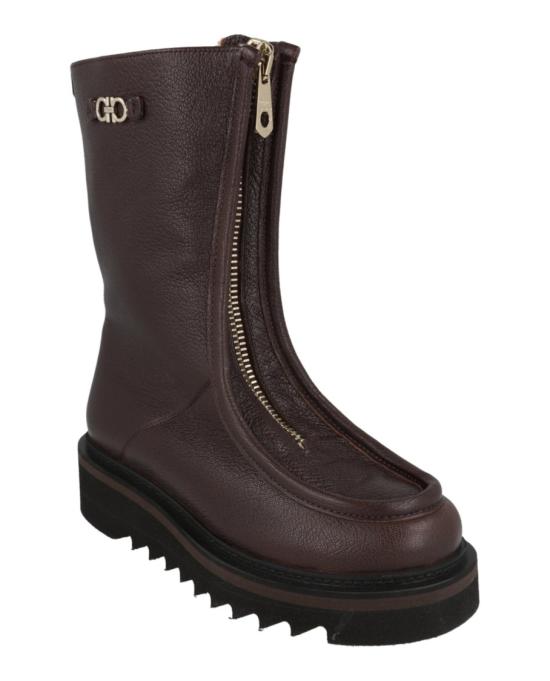  살바토레 페라가모 부츠 01E247 756802 1C 20013 5 Brown - SALVATORE FERRAGAMO